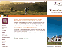 Tablet Screenshot of doornbosch.co.za
